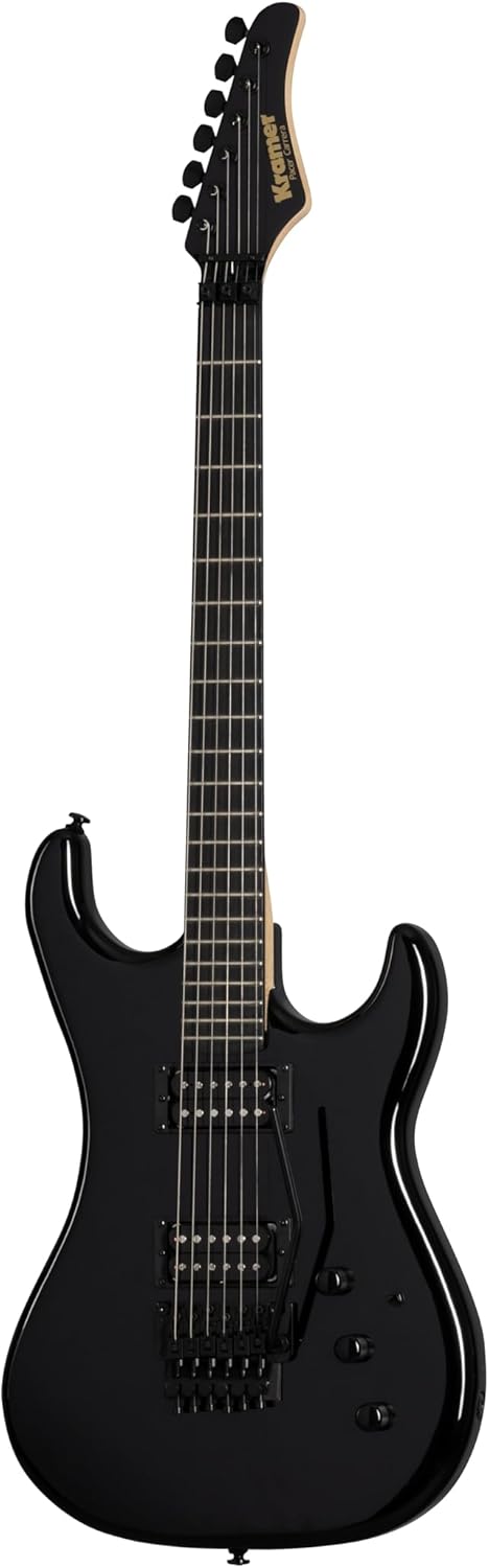 Kramer Pacer Carrera, Ebony with Premium Gig Bag