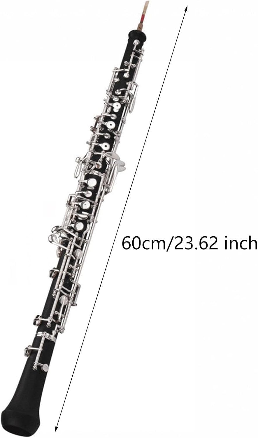 Oboe C Key, Convenient to Carry, 22 Keys Semi Automatic Woodwind Instrument with Carrying Bag for Students Professionals