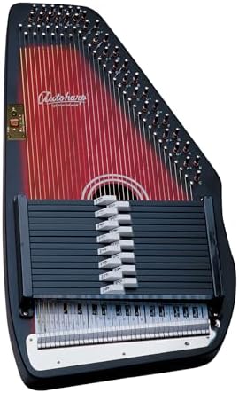 Oscar Schmidt OS15B 15 Chord Acoustic Auto Harp. Tobacco Sunburst