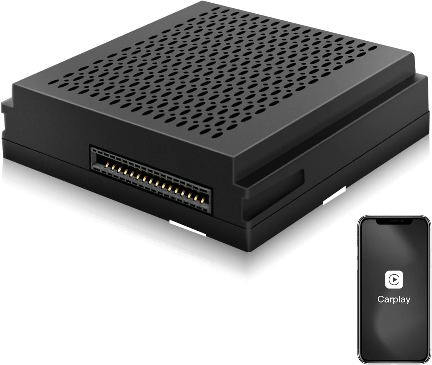 CARabc Wireless Carplay Fit for Apple Carplay&Android Auto, Fit for Mercedes Benz A/B/C/E/CLA/GLA/GLK/ML/SLD with NTG4.5 System - Bluetooth, Mirror Link, Siri Voice, USB, DVR and Camera Input Etc