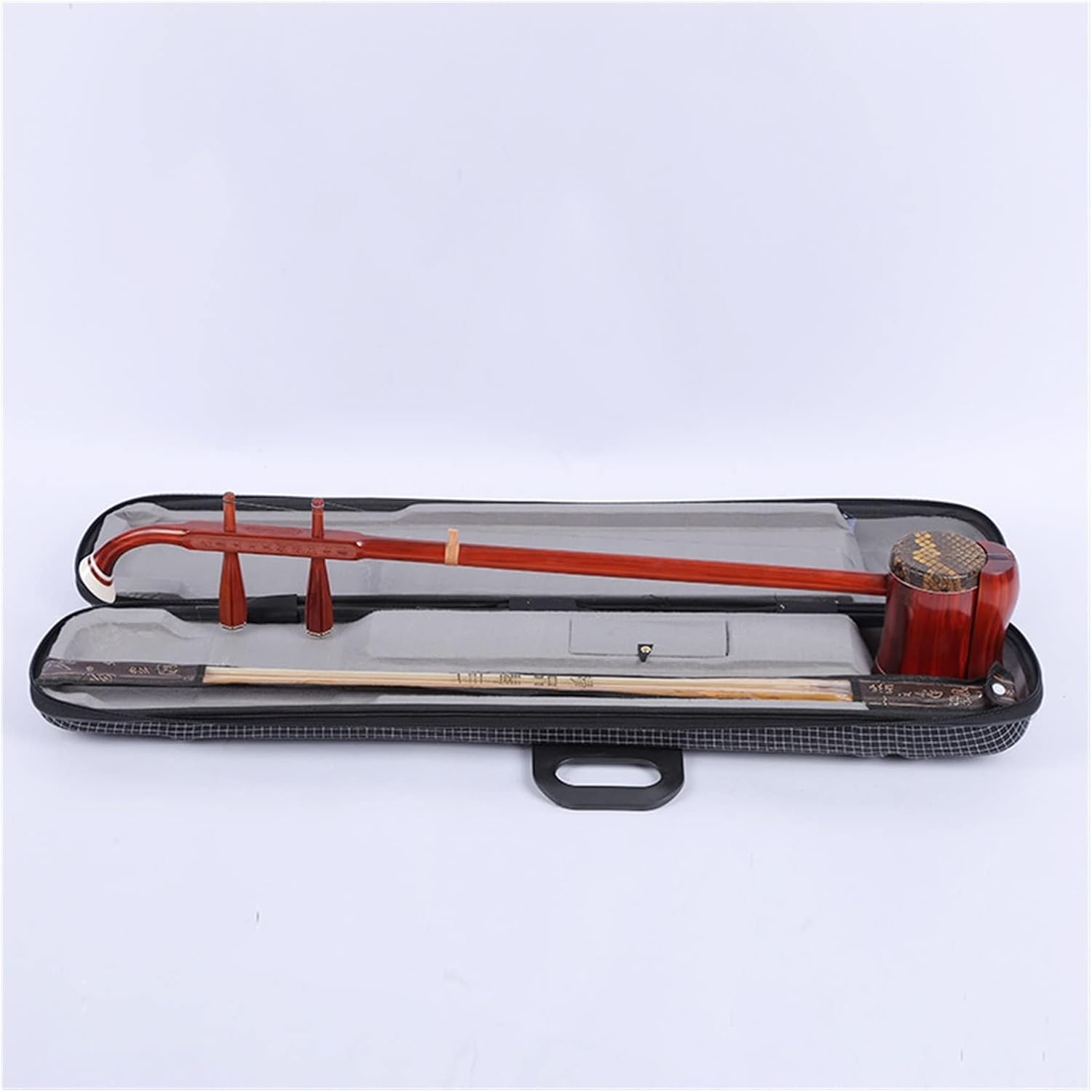 FLFL 2-String Violin Bell Mouth Gaohula Stringed National Musical Instrument Beginners Erhu