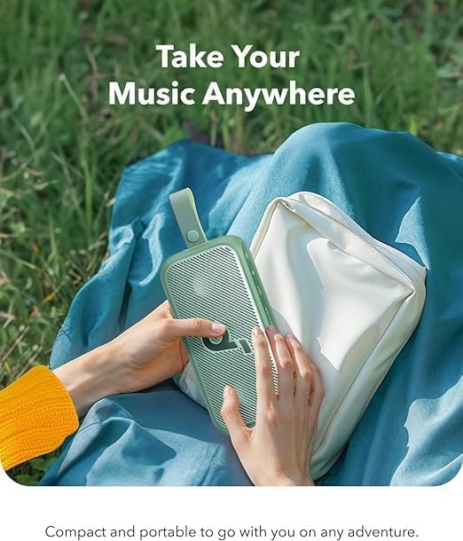 Soundcore Motion 300 by Anker, Bluetooth Speaker, Wireless Hi-Res Portable Speaker, IPX7 Waterproof, BassUp, Bluetooth 5.3, 30W Stereo Sound, 13H Playtime for Home, Shower, Outdoor, and Travel