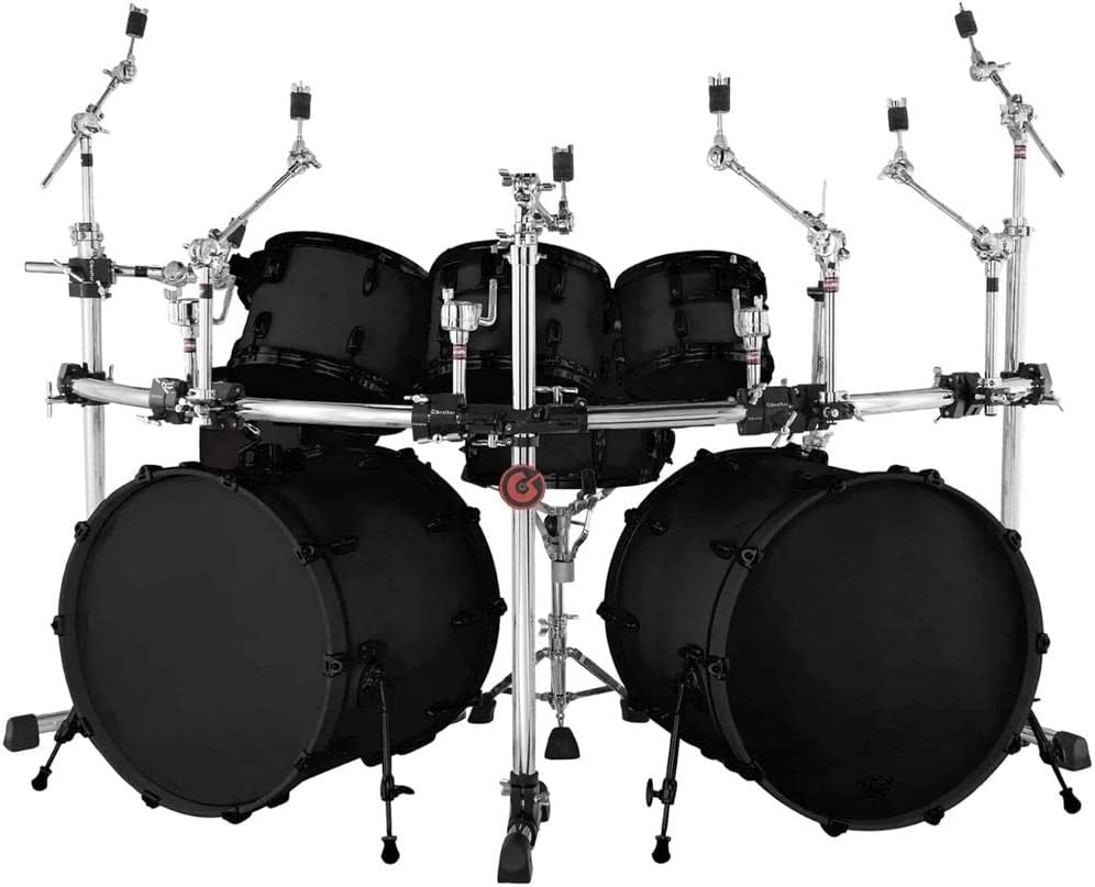 Gibraltar GRS-850DBL Curved Double-Bass Rack,black