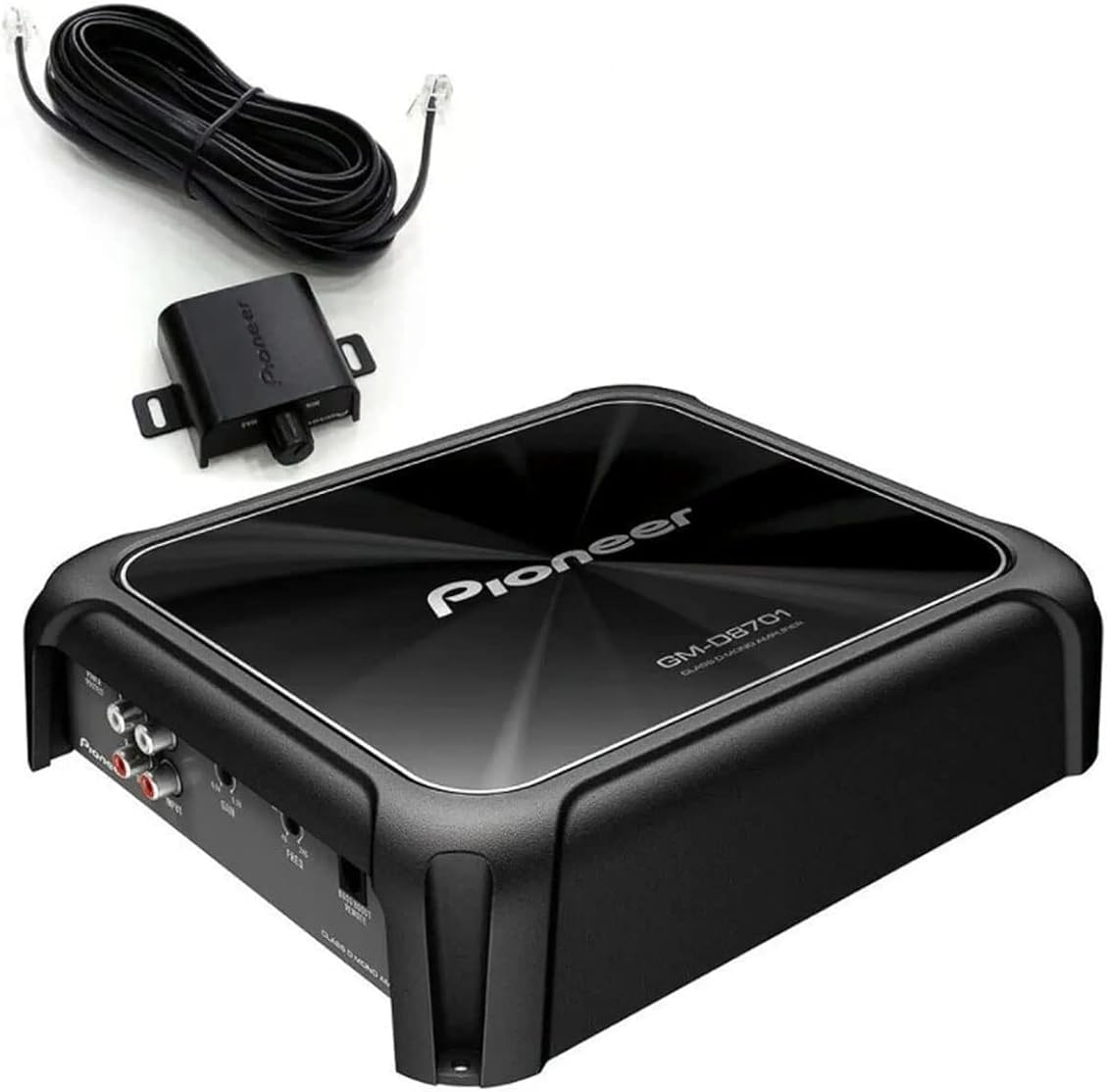 Pioneer GM-D8701 Mono 1600W Class-FD Car Amp, with Bass Boost Remote