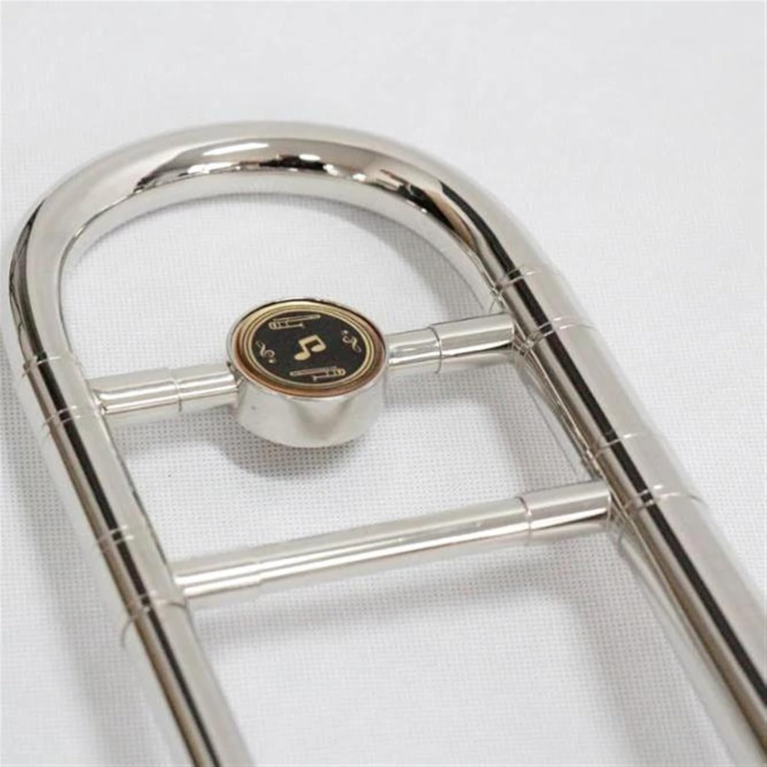 Professionals euphonium Beginner Nickel Tenor Trombone Brass Instrument Nickel Plated Tenor Trombone