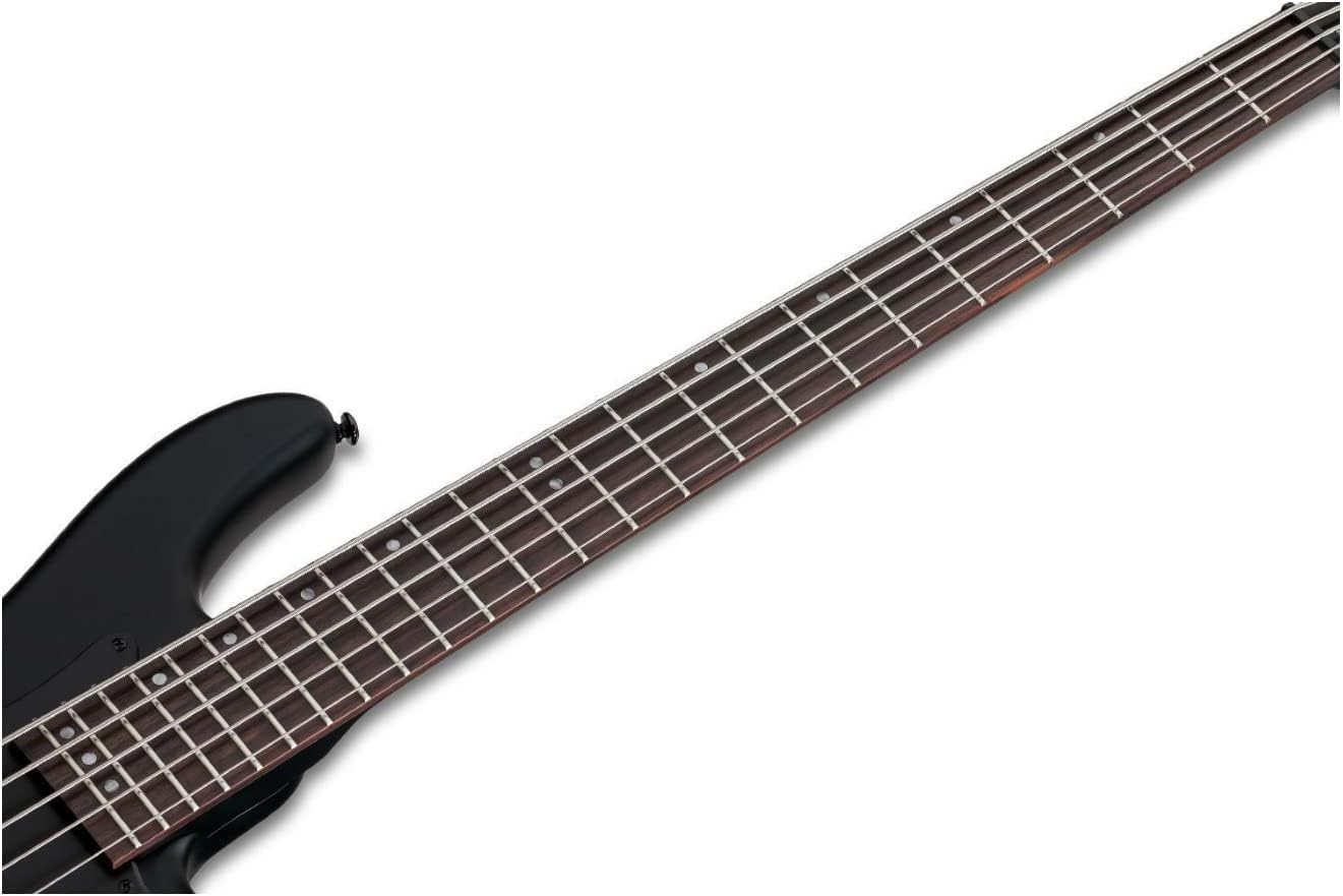 Schecter Stiletto Stealth - Satin Black, 5-String