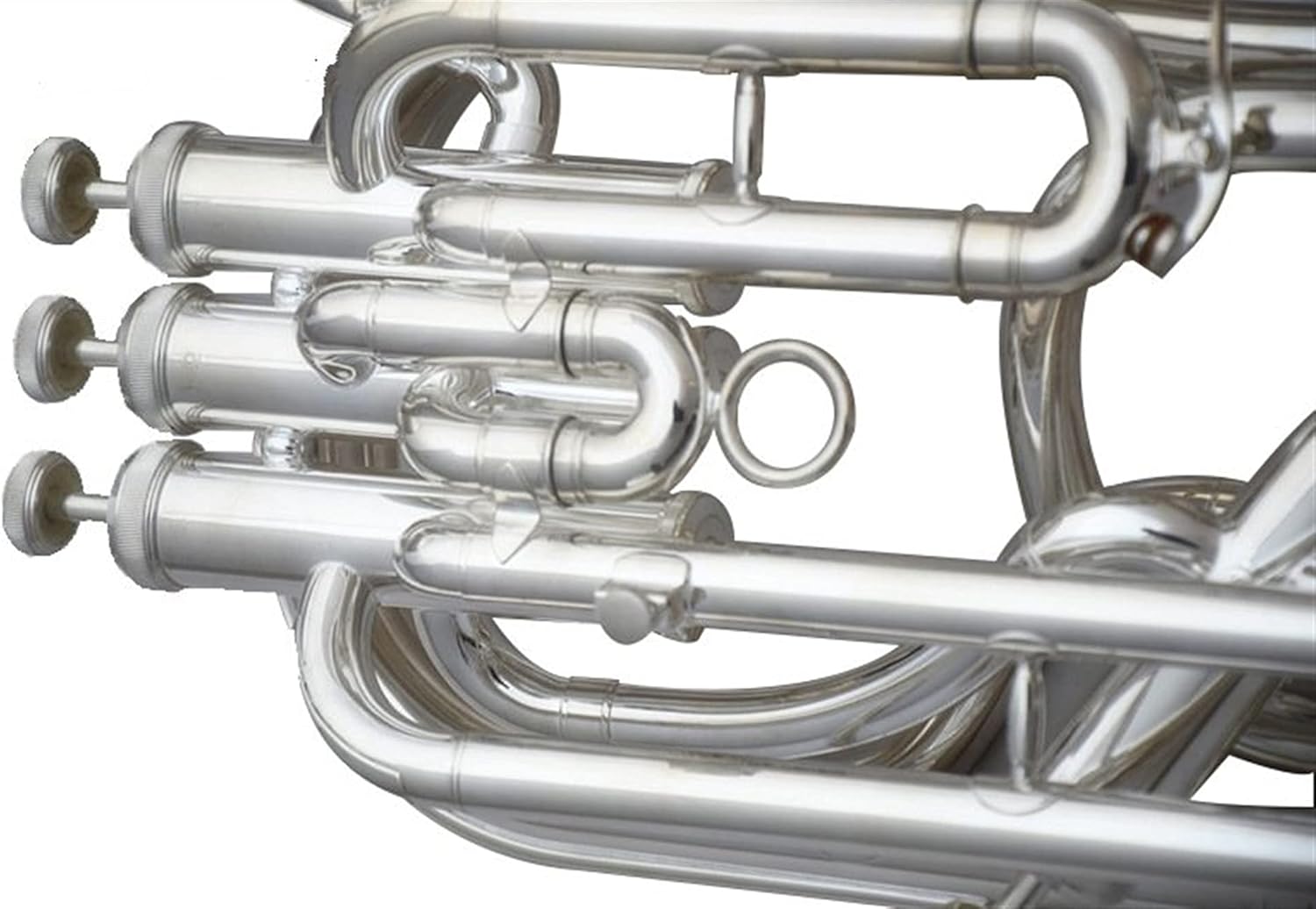 High-Level Professional Bass Bass Tone Silver-Plated Student Euphonium