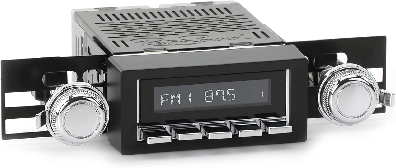 RetroRadio Compatible with 1975-85 Chevrolet Van Features Include Bluetooth, USB, AM/FM HC-M2-216-03P-73PC12
