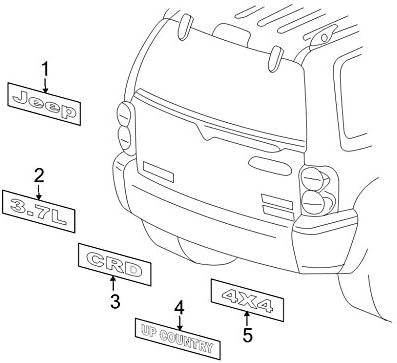 Mopar Performance 55156275AF MOPAR Decal