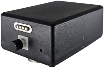 Black VOX 160 Day Voice Activated Recorder w/ 30 Ft Range & Magnetic Housing - Includes Internal Mic + 160 Day Battery