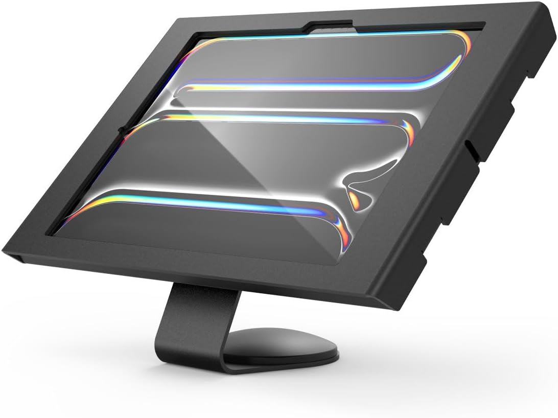 Compulocks iPad Pro M4/M5 Lockable Tablet Enclosure and Security Stand - Durable Anti Theft Case with Mounting Options for Business, Kiosk, and Display Use