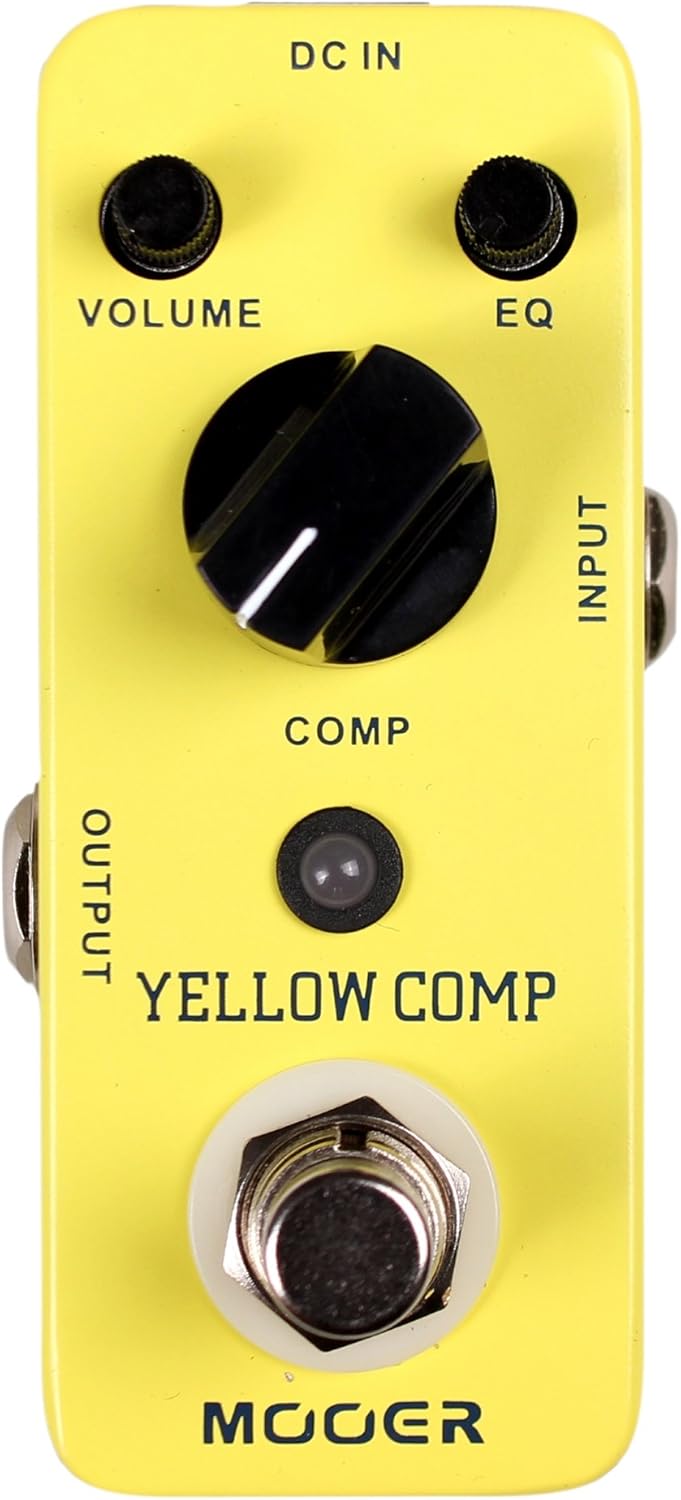 Mooer MCS2 Yellow Compression Effects Pedal