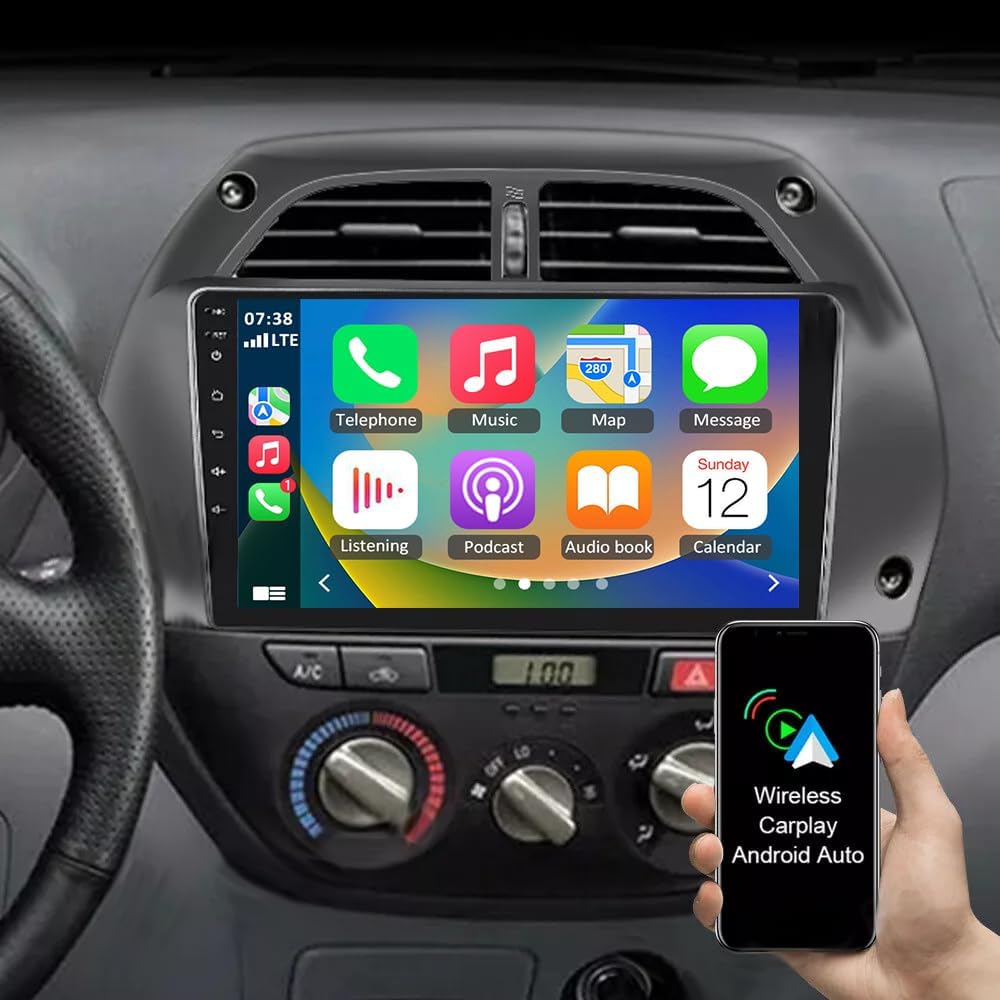 Android 15 Car Radio Stereo for Toyato RAV4 2001-2006 9