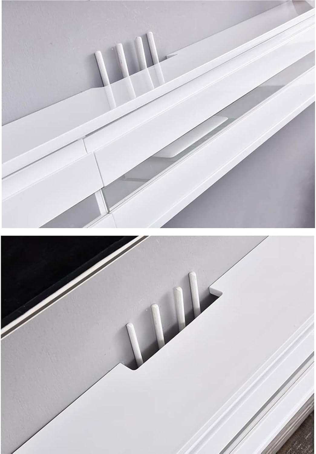 Wall Mounted TV Cabinet Floating Shelf Wall Cabinet Entertainment Unit TV Stand TV Media Console Audio-visual Equipment Shelves Gaming Shelf TV Bracket Wall Mount Corner Shelves Ledge Display Shelf