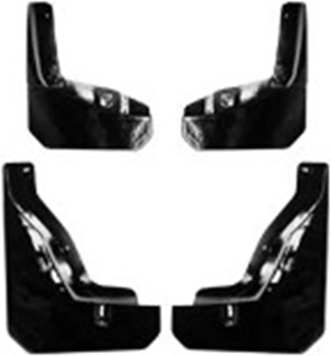 4 PCS Car Mud Flaps Splas Guard Front Rear Compatible for BYD Leopard 8 2025 Accessories(Bright Black A)