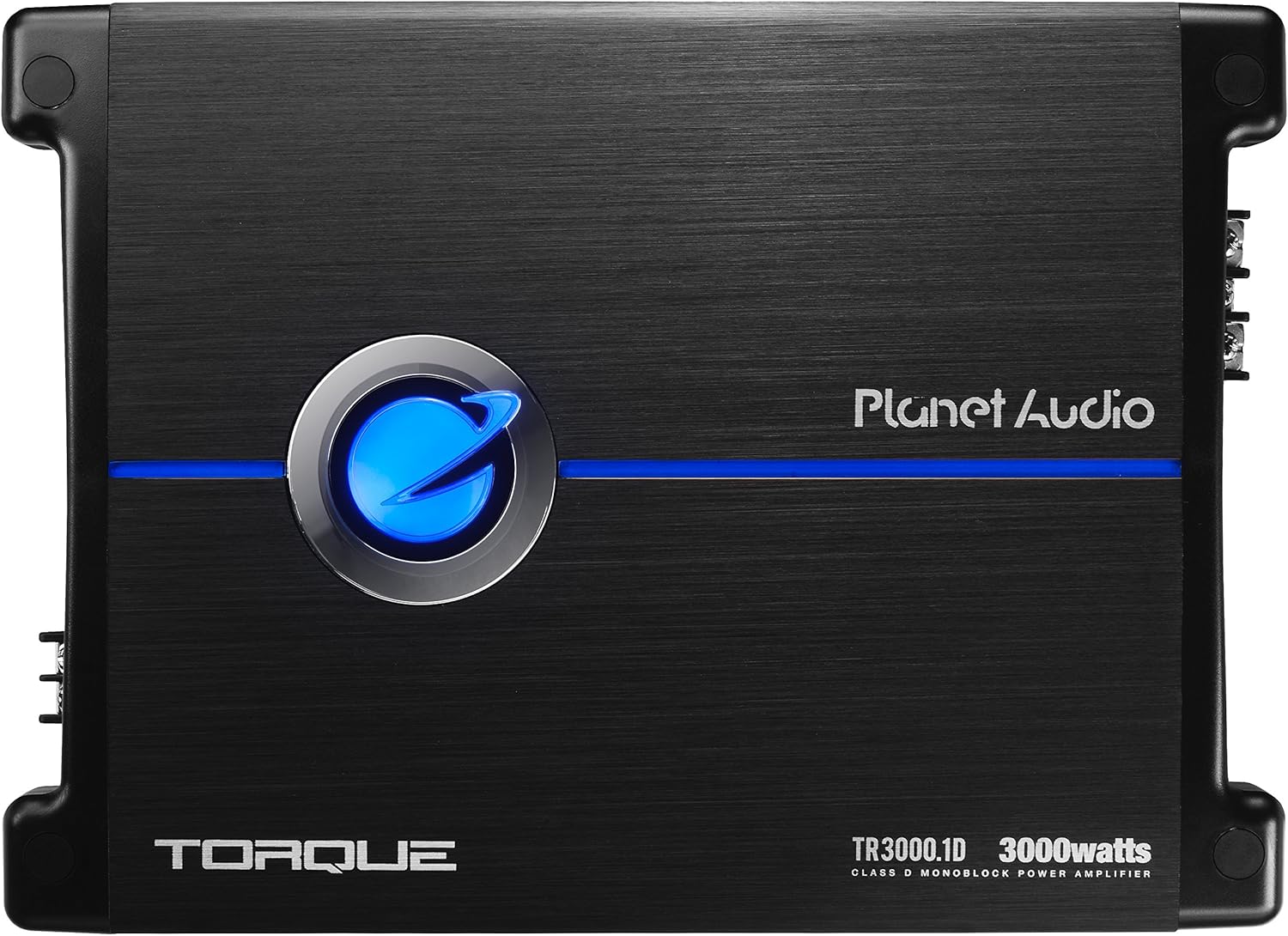 Planet Audio TR3000.1D Class D Monoblock Car Amplifier - 3000 High Output, 1 Ohm, Low Level Inputs, Low Pass Crossover, Hook Up to Subwoofer for Bass