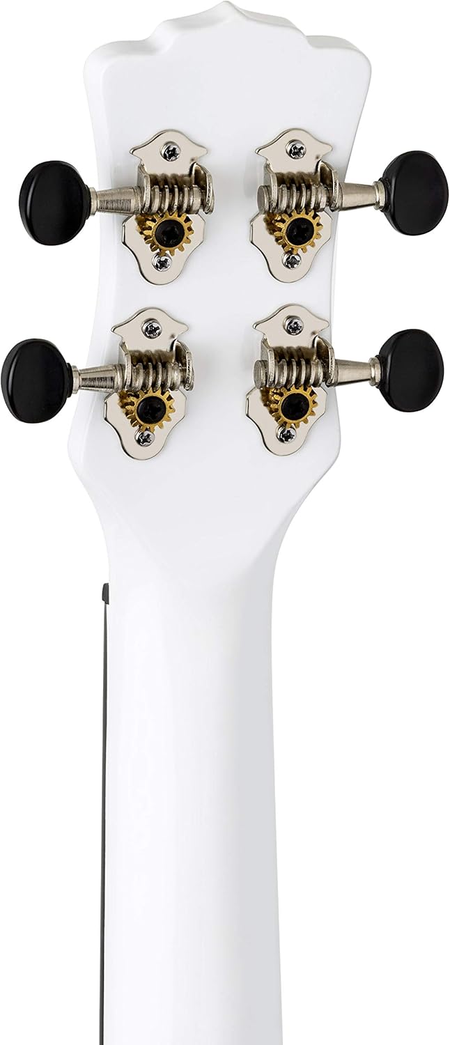 Luna Guitars Hau Snow White 4-String Tenor Ukulele with Gigbag (UKEHAUT)