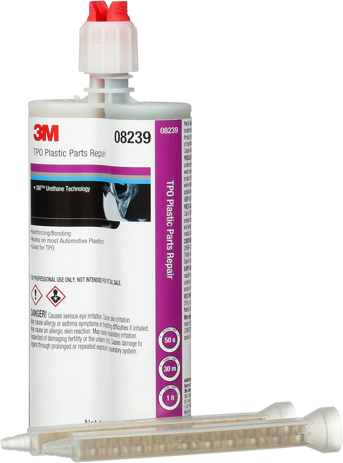 3M TPO Plastic Parts Repair, 08239, 200 mL