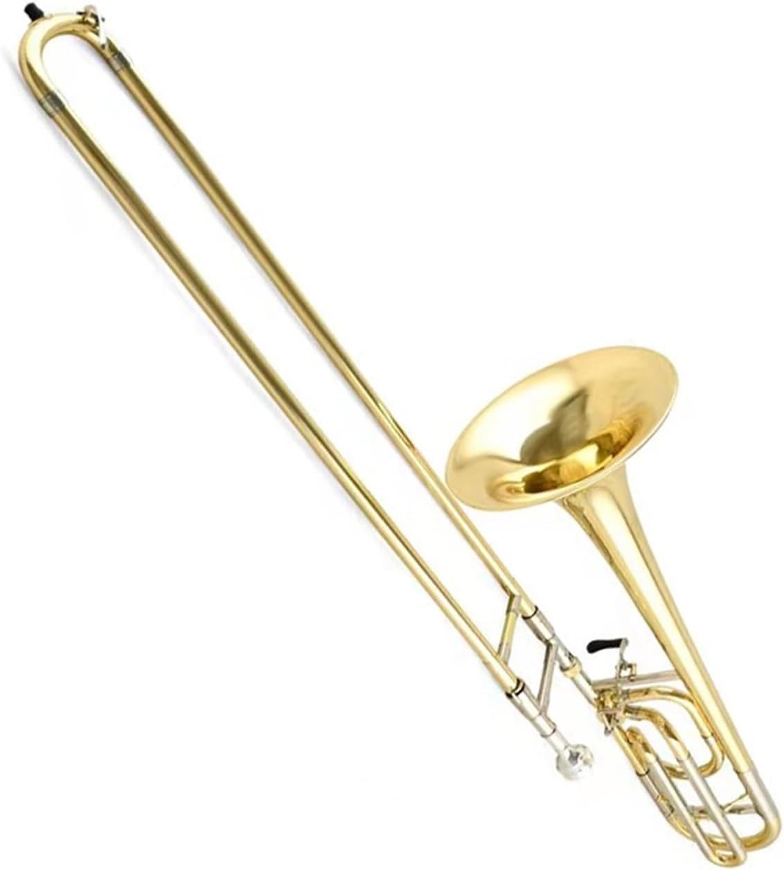 Adult Trombone Instrument Tenor Trombone Instrument B Flat To F Key With Light Box