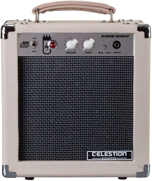 Monoprice 5-Watt, 1x8 Guitar Combo Tube Amplifier with Celestion Speaker - Stage Right Series