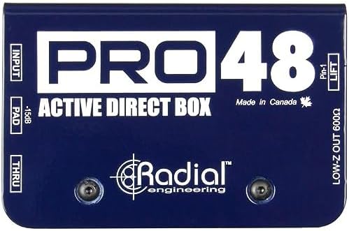 Radial Pro48 Active 48-Volt Compact Direct Box