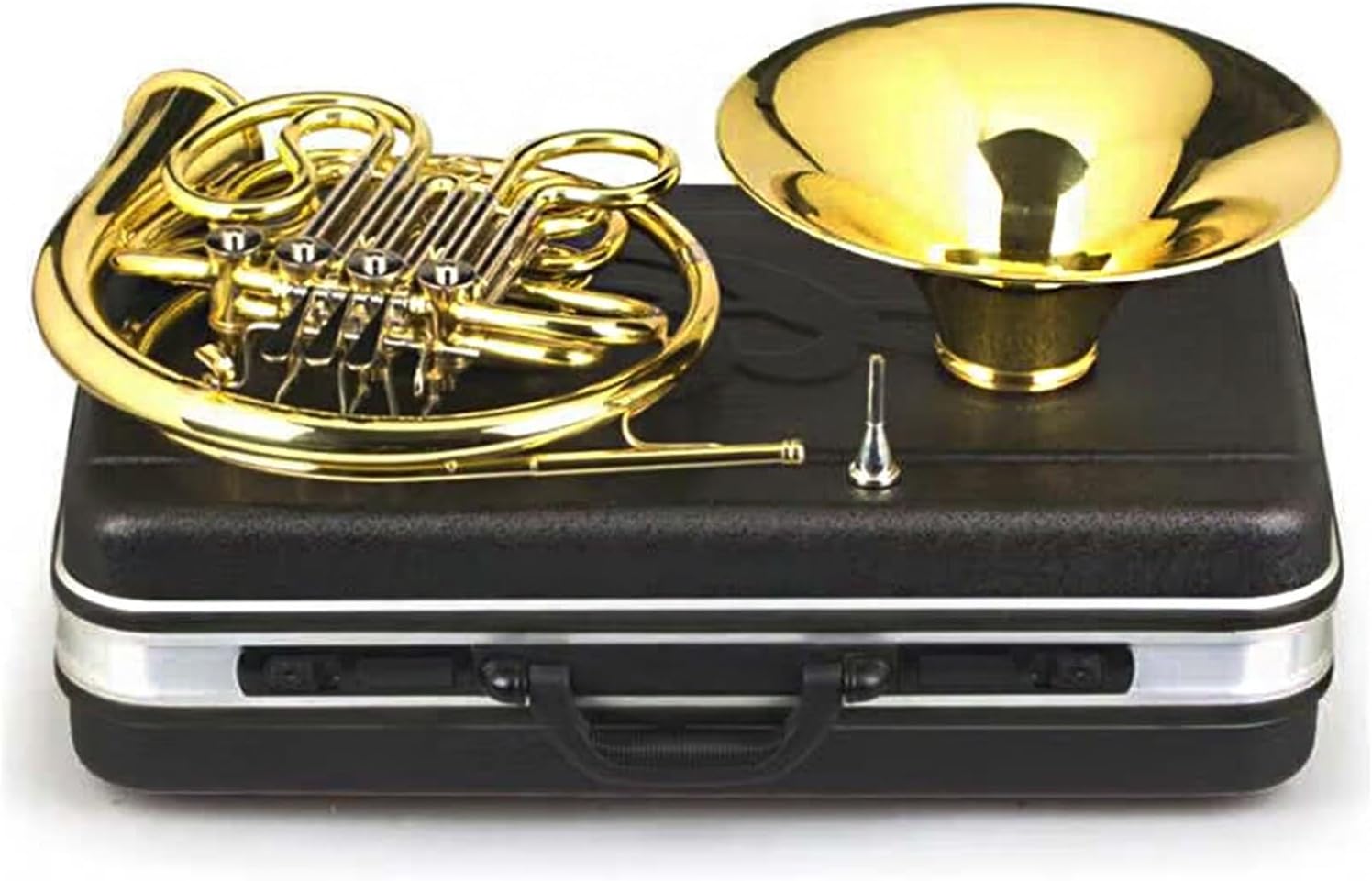 Professional French Horn B flat double row brass instrument