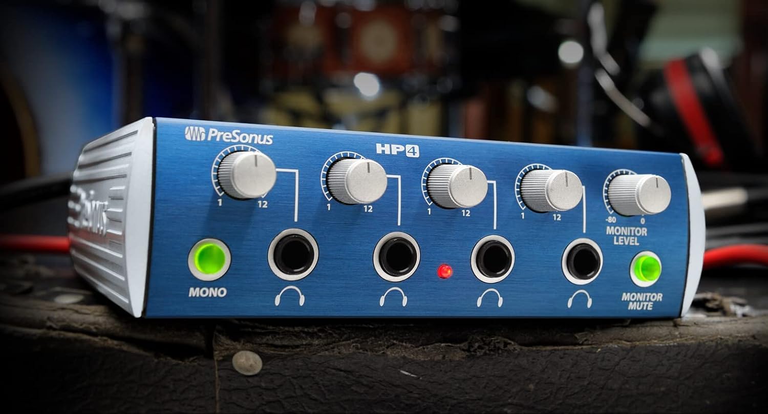 PreSonus HP4 4-Channel Compact Headphone Amplifier