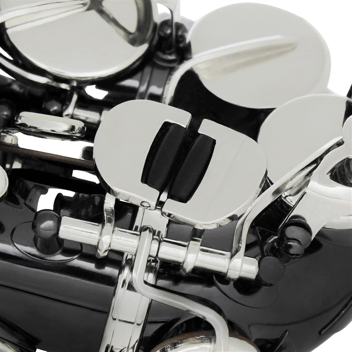 Sax Beginners Kit Bb Saxophone Brass Black Nickel Professional Woodwind Instrument B Flat Sax with Case Musical Instrument Accessories Wind Instrument