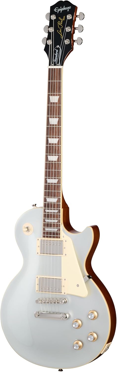 Epiphone Inspired by Gibson Les Paul Standard 60s, Silver Mist with Bag