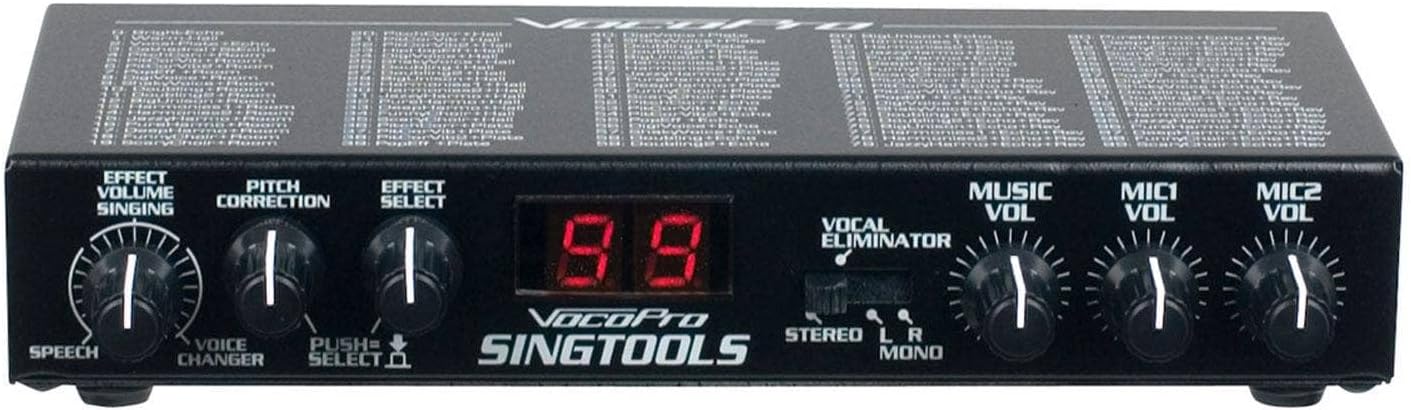 VocoPro Portable Karaoke System (SingTools-PRO)