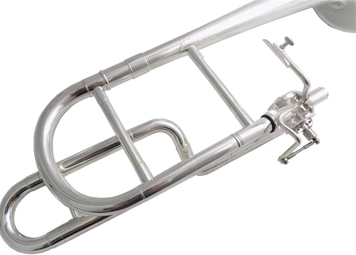 Professionals euphonium Silver Plated Alto Trombones Musical Instruments With Case Mouthpiece Copper Material Trombone