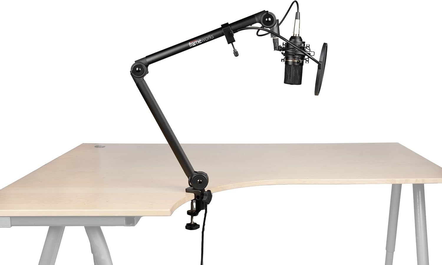 Gator Frameworks All-in-One Accessory Kit for Podcasts, Broadcasts, & Content Creation; (GFW-BROADCASTKIT1)