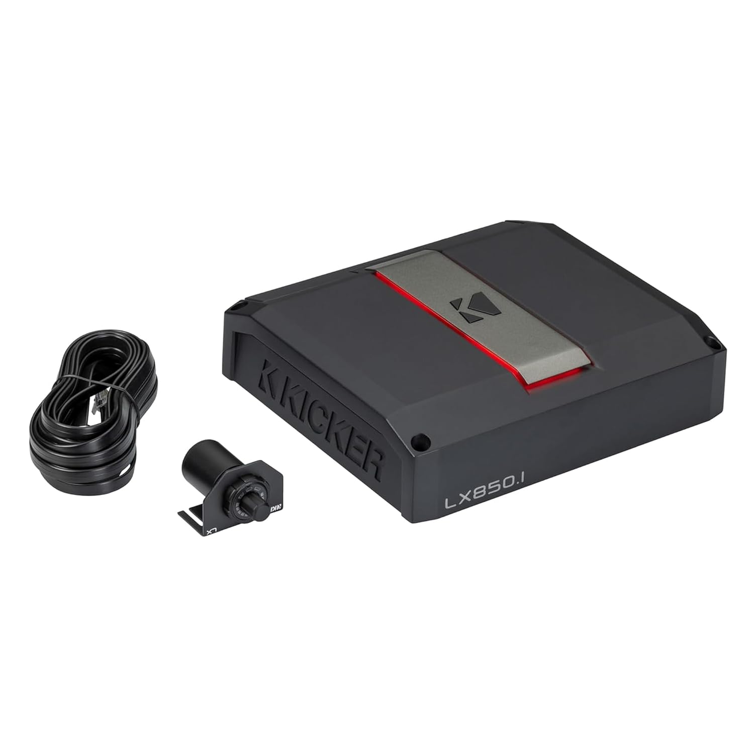 Kicker LX850.1 850w Mono Class-D Subwoofer Amplifier with Smart Bass (51LX8501)