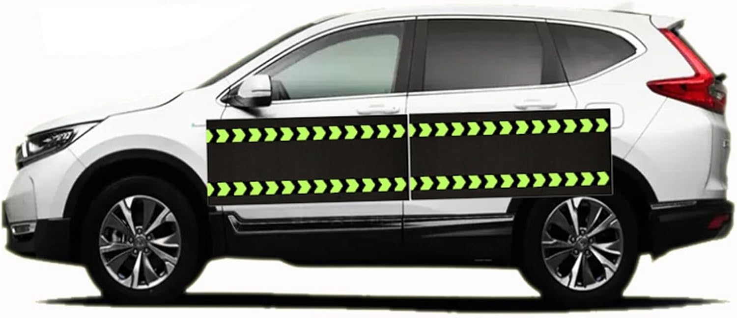 XPLKQXE Door Dent Protector Magnetic Panel for Car, Dent Prevent Car Door Protector, Removable Soft Cushion Protecting Your Car Doors (Color : Black-4pcs, Size : 19.7x31.5in)