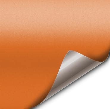 VViViD® Matte Orange Vinyl Wrap Roll with Air Release Technology (50ft x 5ft (Full Car Wrap Roll))