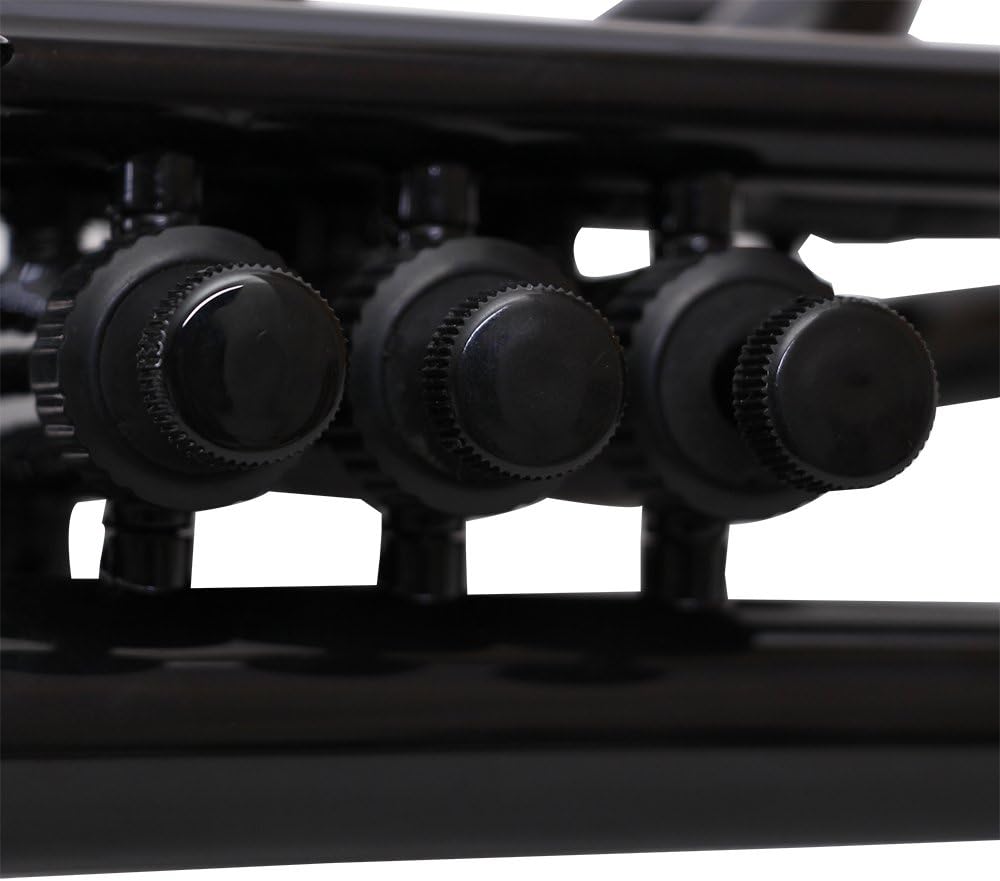 Tromba Pro Professional Plastic Bb Cornet, Black