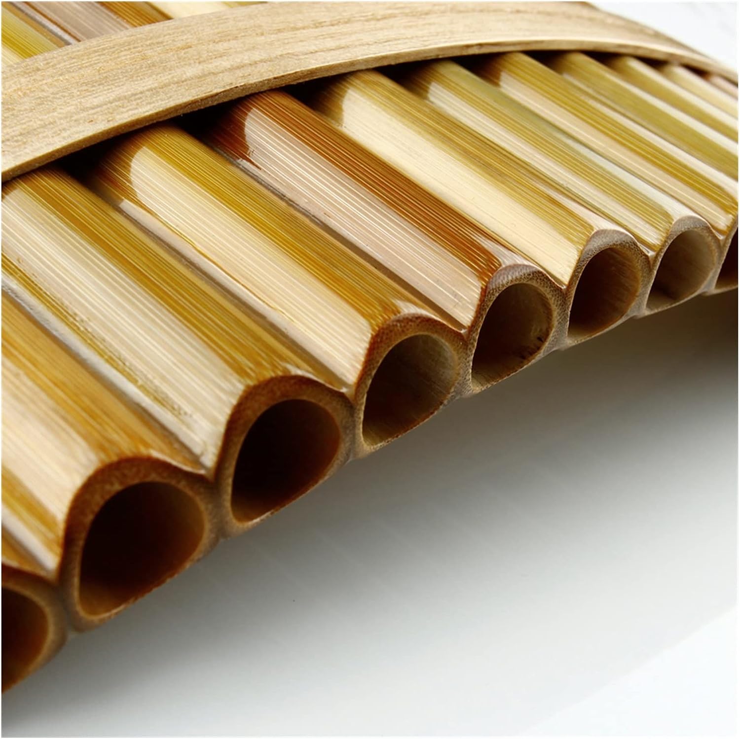18 Pipes F Key Pan Flute Woodwind Instrument