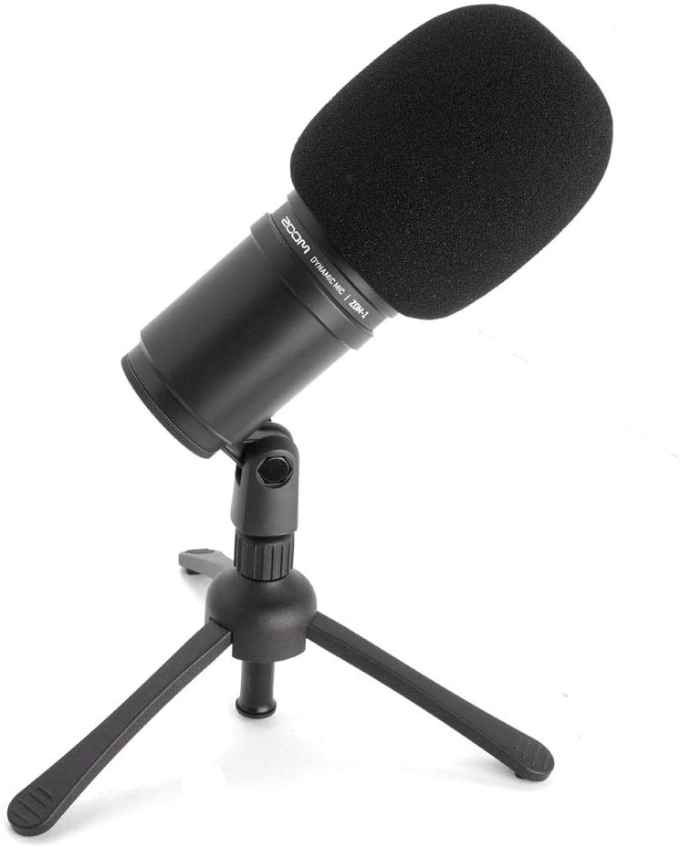 Zoom H8 8-Input / 12-Track Portable Handy Recorder for Podcasting, Music, Field Recording Bundle with Zoom ZDM-1 Podcast Mic, Headphones, 64GB Extreme PRO Card, Accessories (7 Items)