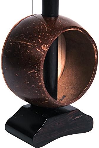 OrientalMusicSanctuary Soloist's Black Sandalwood Soprano Banhu - Chinese Bang-Zi Opera Fiddle Erhu