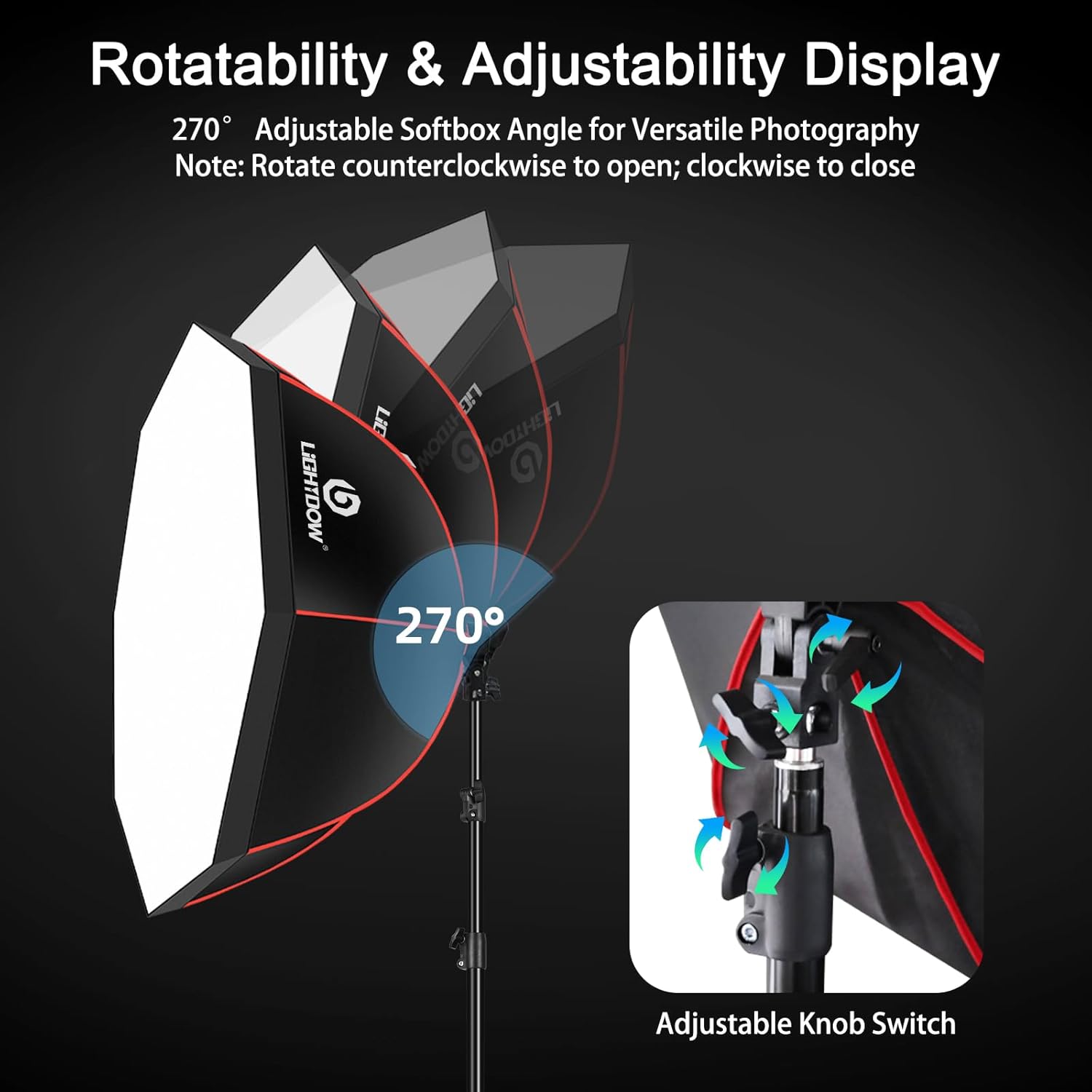 Light Box Photography Lighting Kit:2-Pack 37