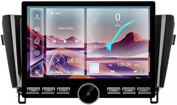 4+64GB for Nissan Rogue X-Trail Qashqai Radio 2014-2018 Android 15 Car Stereo 10.8