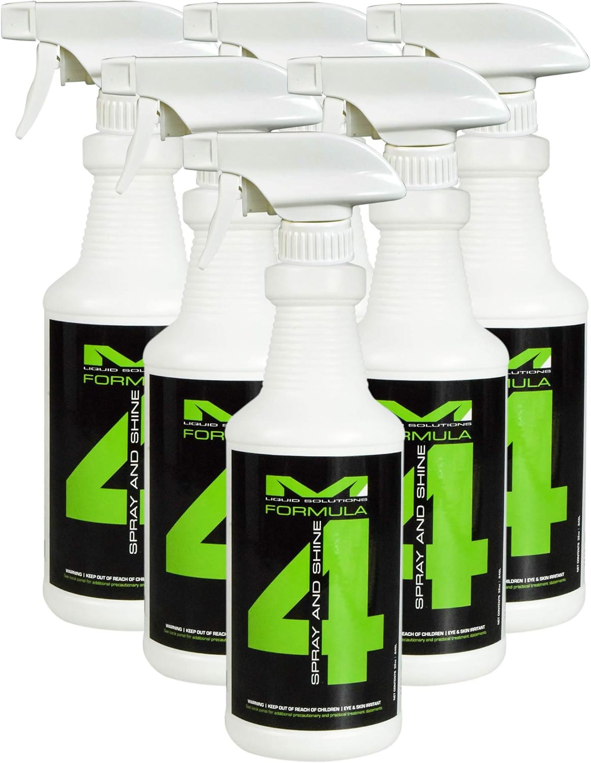 Matrix Liquid Solutions Formula 4 Biodegradable Spray & Shine Detailer 32oz 6 Pack