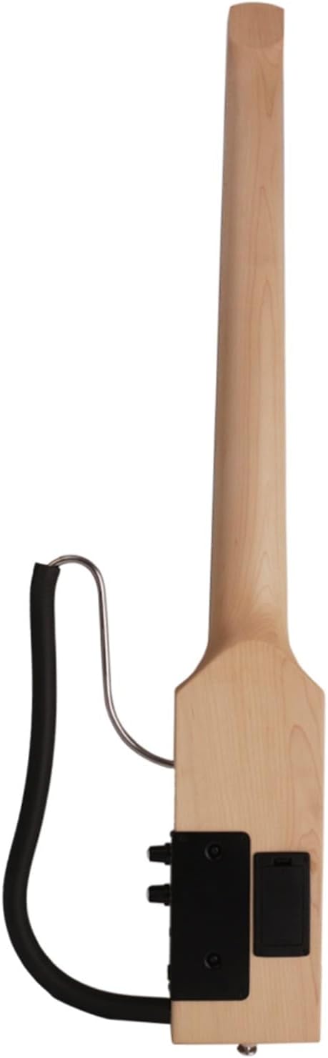 Full Scale Length Headless Silent Travel Electric Guitar Right/Left Hand Portable Foldable Guitar Professional Headless Guitar (Color : Right 01)