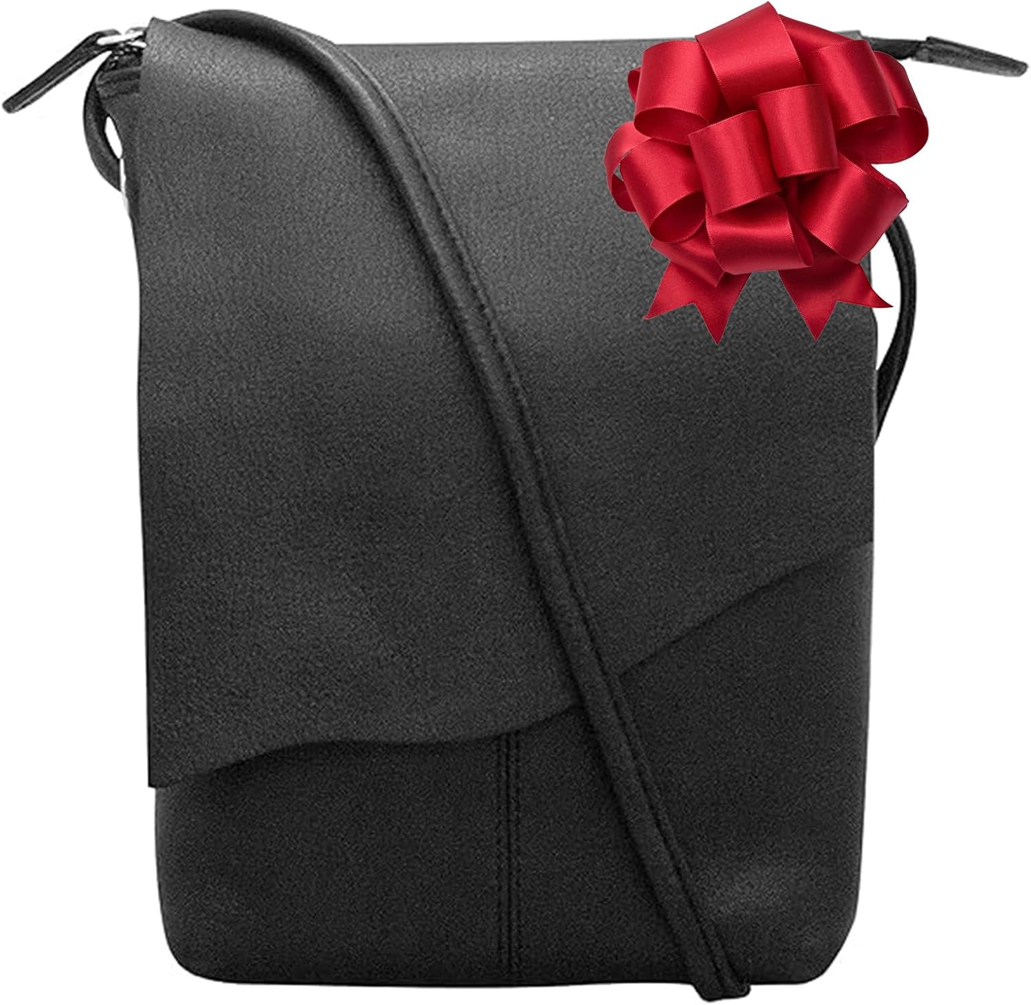 ili New York Leather Mini Sac Crossbody - Genuine Leather Crossbody Bags for Women with RFID Blocking, Adjustable Strap