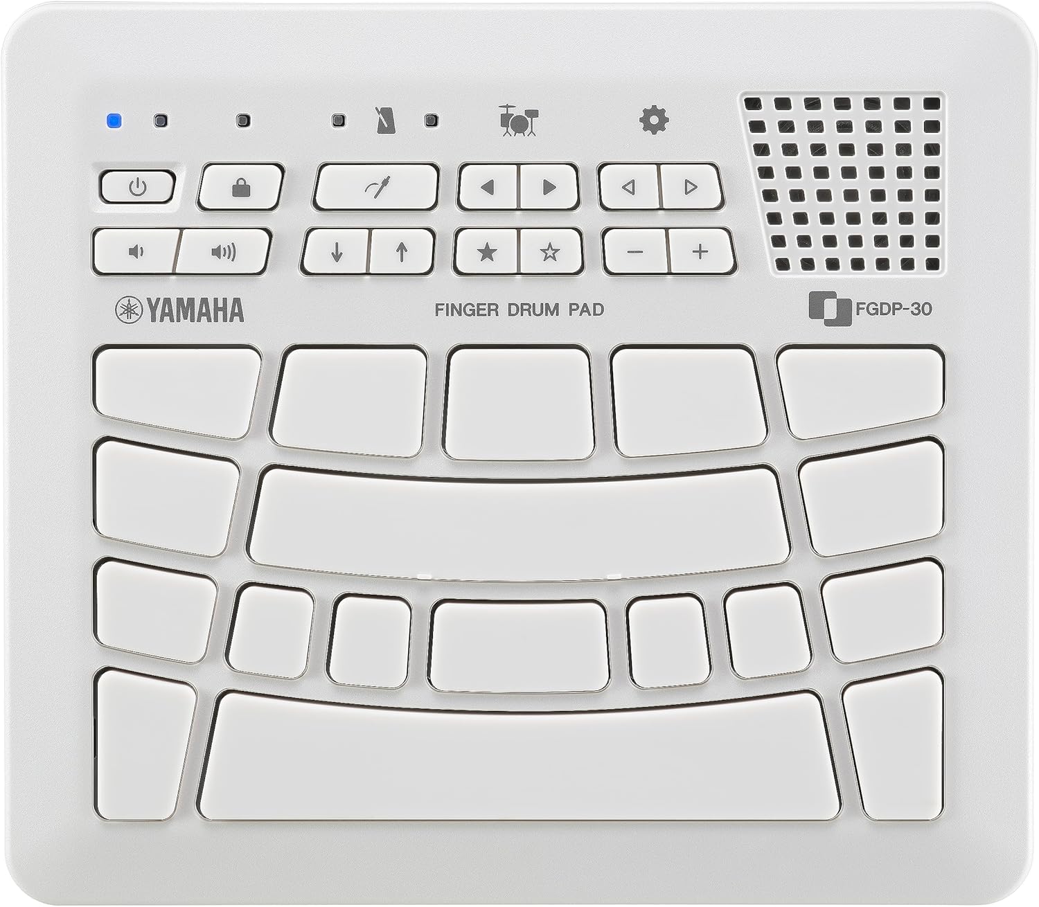 Yamaha Finger Drum Pad – Compact Electronic Drum Pad with Built-In Sounds, USB FGDP-30