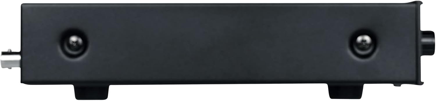 Rockville RWM90U Quad UHF Wireless Microphone System (4 Mics), LCD Display, Metal Casing, 467-491 MHz, 400 ft Range Indoor, Automatic Pairing, for Events and Performances