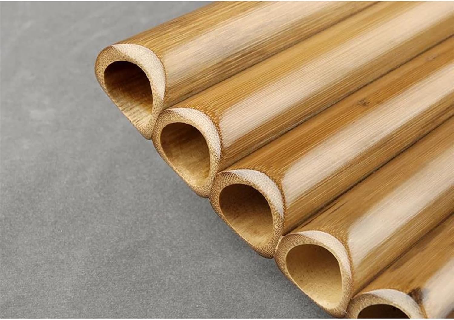 22/25 Pipes Panflute Pan Flute Panpipes C/G Key Handmade Woodwind Folk Musical Instrument (Color : 25-G-right)