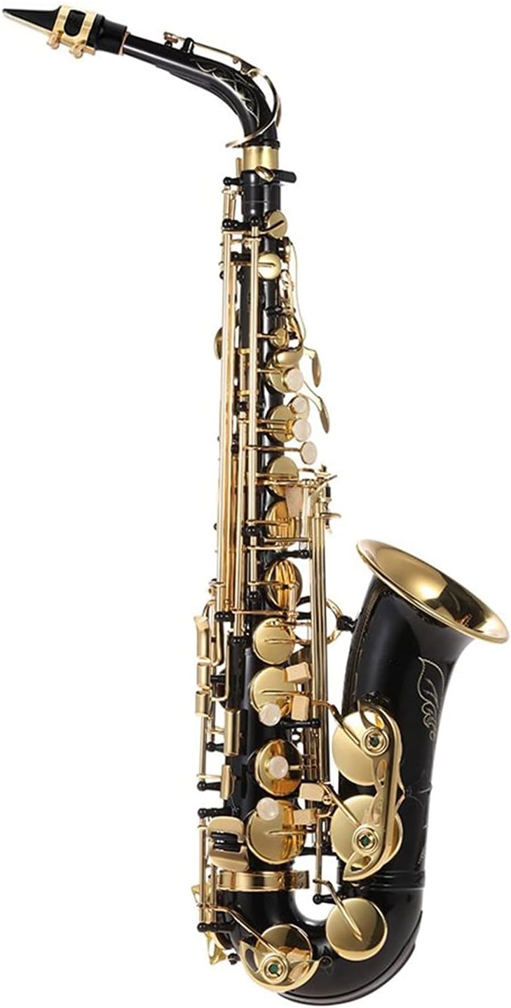 EB Alto Saxophone Brass Lacquered Gold E Flat Sax 82Z Key Type Woodwind Instrument in Stock Saxophone Student Saxophone