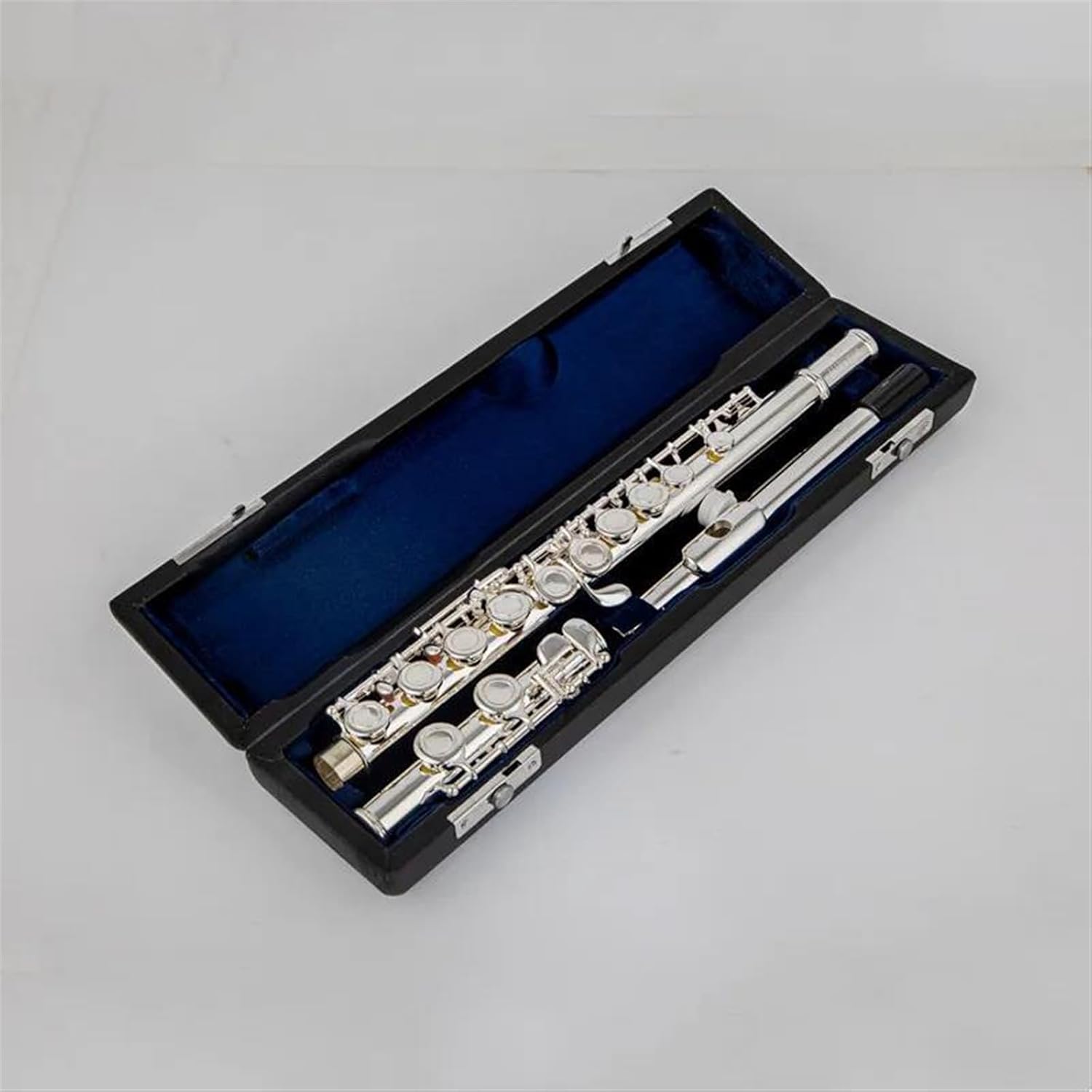 Woodwind Instruments 16 Holes Closed C Key Flute Cupronickel Silvering Flauta Transversal Instrumentos Musicales Case (Color : 700)