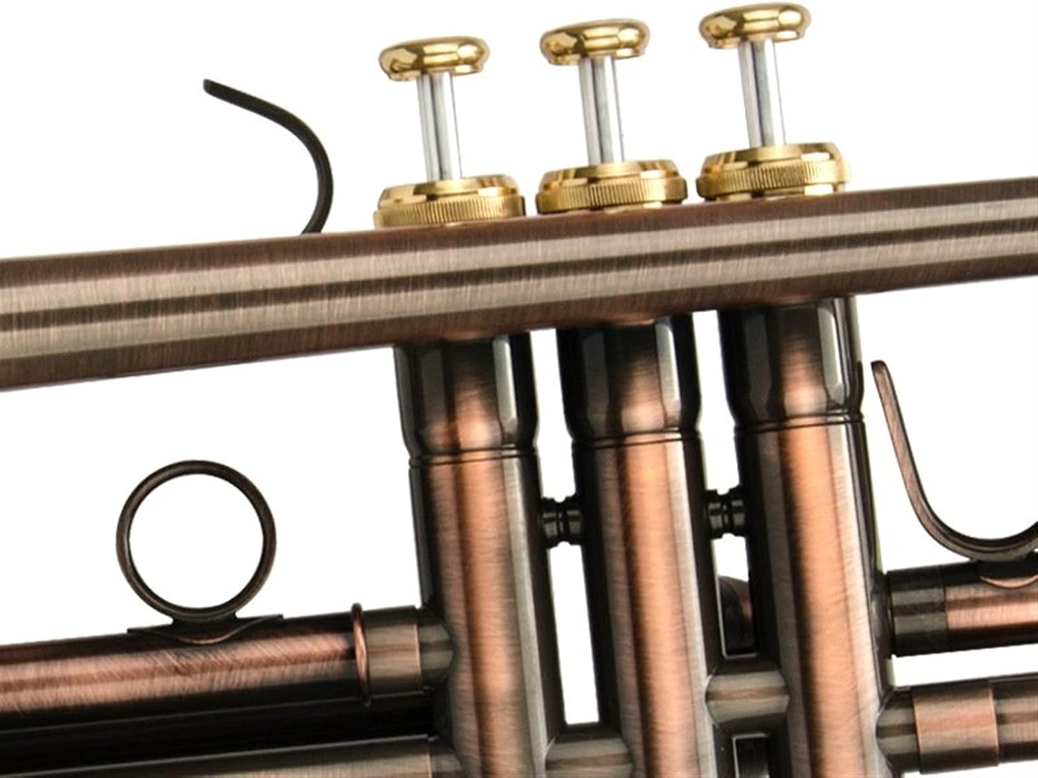 Antique Trumpet Instrument B Flat Wind Trumpet Trumpets Beginner Trumpet Set